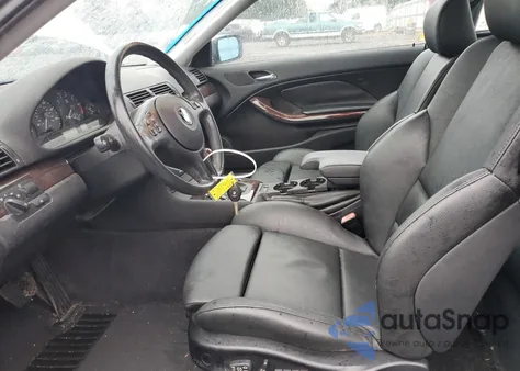 2003 BMW 325 Ci из США, поврежденный, VIN WBABN33473PG61742